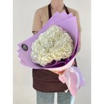 3 Белых гортензии