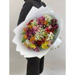 Микс из 35 альстромерий