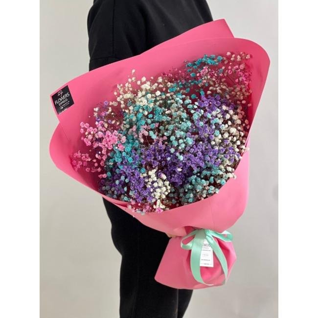 Букет из гипсофил &laquo;Бисквит&raquo;