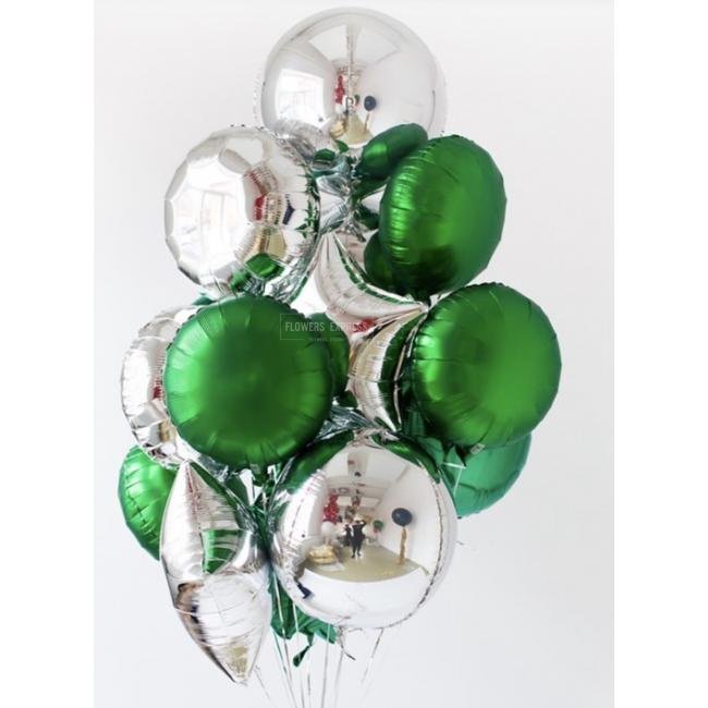 Сет шаров &laquo;Изумруд&raquo;