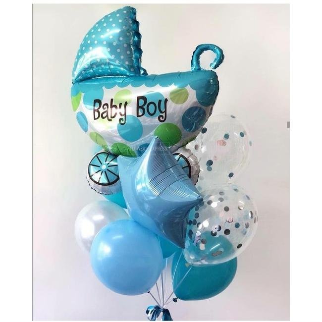 Сет шаров &laquo;На выписку&raquo;