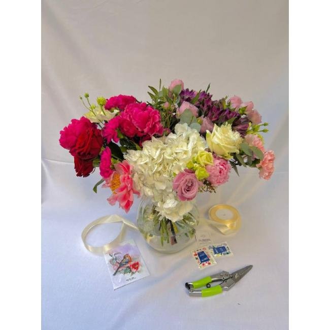 Цветочная подписка XL (4 букета - 4 недели)