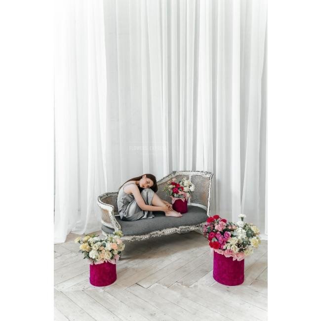 Комната цветов &laquo;Розовое вино&raquo; (3 композиции)