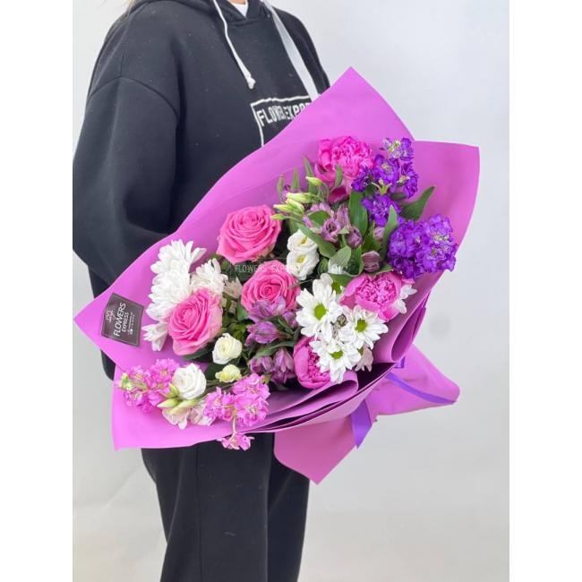 Сборный букет &laquo;Лавандовый сон&raquo;