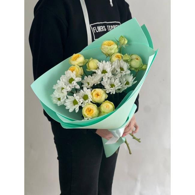 Сборный букет &laquo;Золотой ореол&raquo;