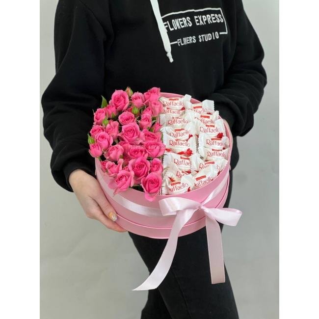 Цветочная коробка &laquo;Сладкие мечты&raquo;