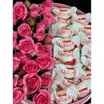 Цветочная коробка &laquo;Сладкие мечты&raquo;