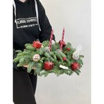 Композиция на новогодний стол