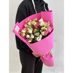 Монобукет из эустом &laquo;Нежное суфле&raquo;