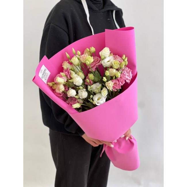 Монобукет из эустом &laquo;Нежное суфле&raquo;