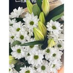 Дуобукет из лилий и хризантем