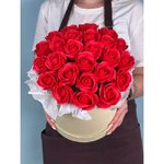 Композиция с розами из мыла &laquo;Только ты&raquo;