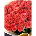 35 Коралловых роз