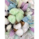 Композиция из сухоцветов &laquo;Белые ночи&raquo;