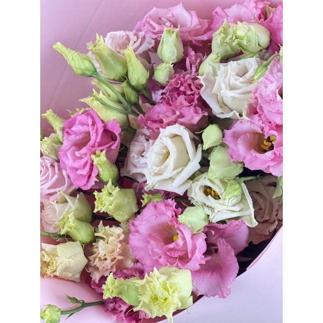 Монобукет из эустом &laquo;Настроение&raquo;