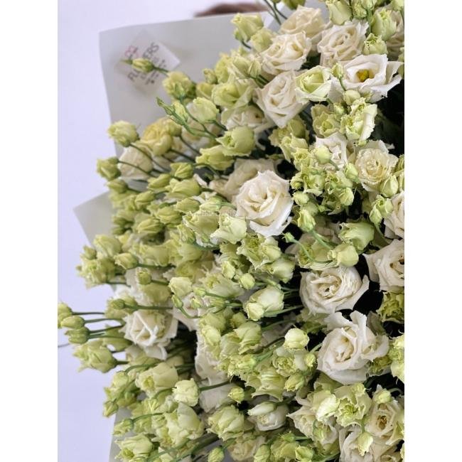 Монобукет из эустом &laquo;Цветущий рай&raquo;