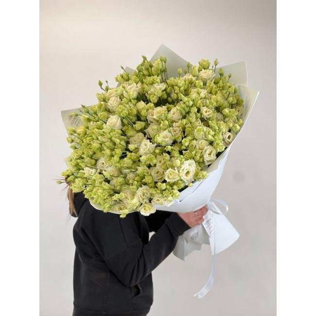 Монобукет из эустом &laquo;Цветущий рай&raquo;