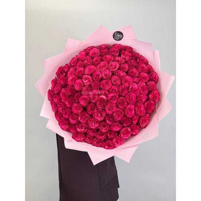 101 Малиновая роза
