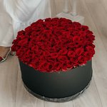 101 Красная роза в коробке