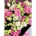 Монобукет из эустом &laquo;Чистое сердце&raquo;