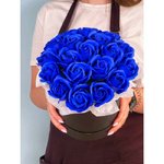 Композиция с розами из мыла &laquo;Морской бриз&raquo;