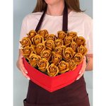 Композиция с розами из мыла &laquo;Солнечная долина&raquo;