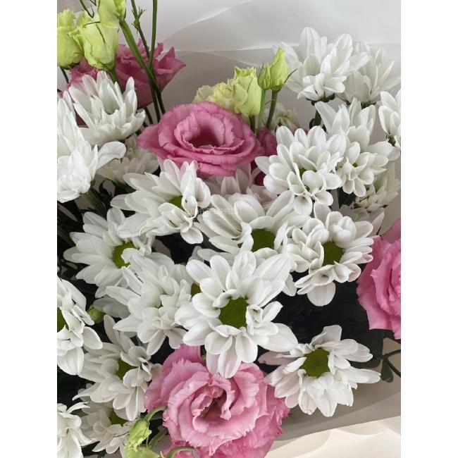 Букет из хризантем &laquo;Зефир&raquo;