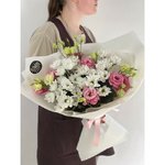 Букет из хризантем &laquo;Зефир&raquo;