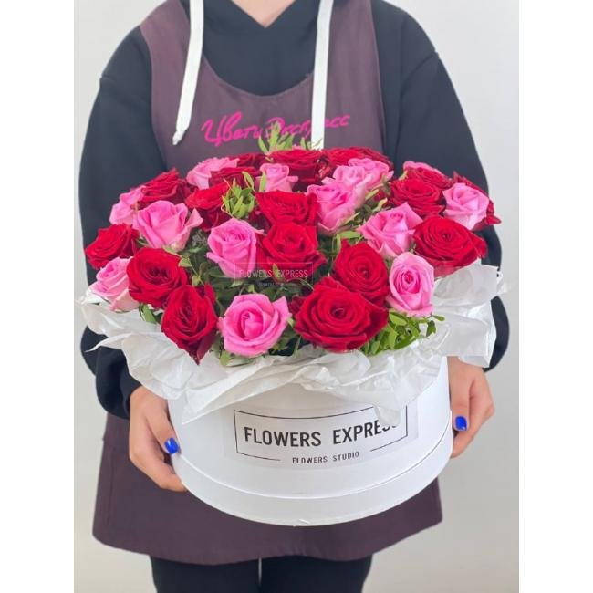 Цветочная коробка &laquo;Восторг&raquo;