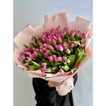 101 Розовый тюльпан