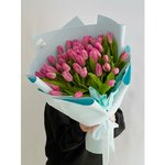 51 Розовый тюльпан