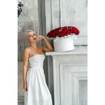 51 Красная роза в коробке