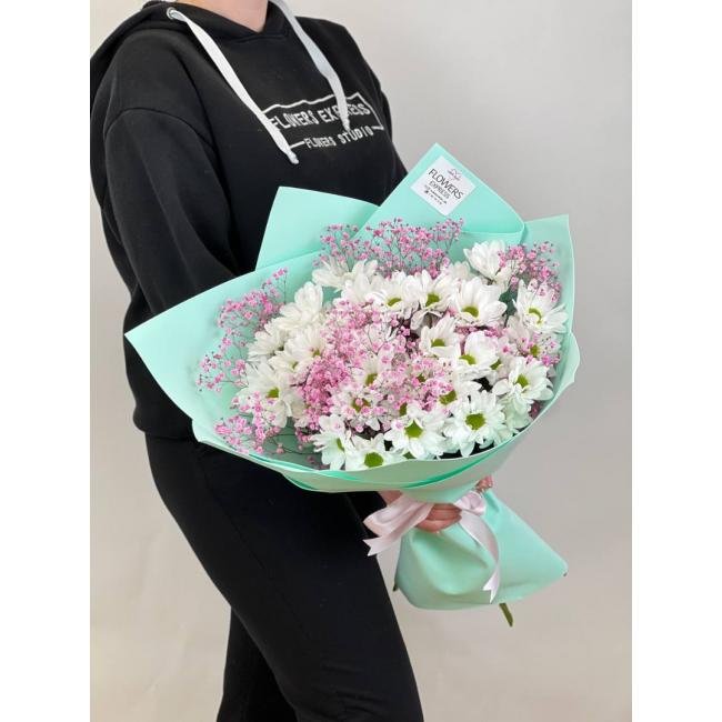 Букет из хризантем &laquo;Прекрасные чувства&raquo;